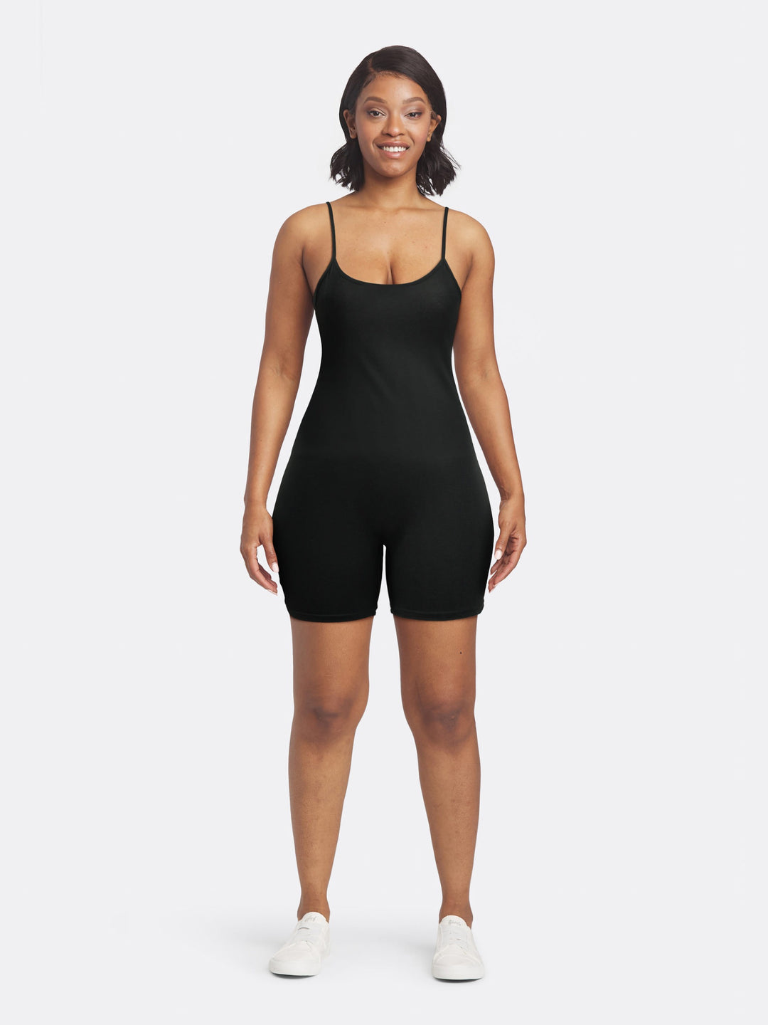 Sleeveless Skinny Bodycon Jumpsuit Black | Jolovies Sleeveless Skinny Bodycon Jumpsuit Black | Jolovies